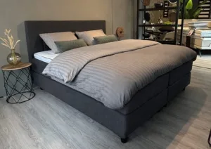 Boxspringset Antraciet | Voorraadmodel